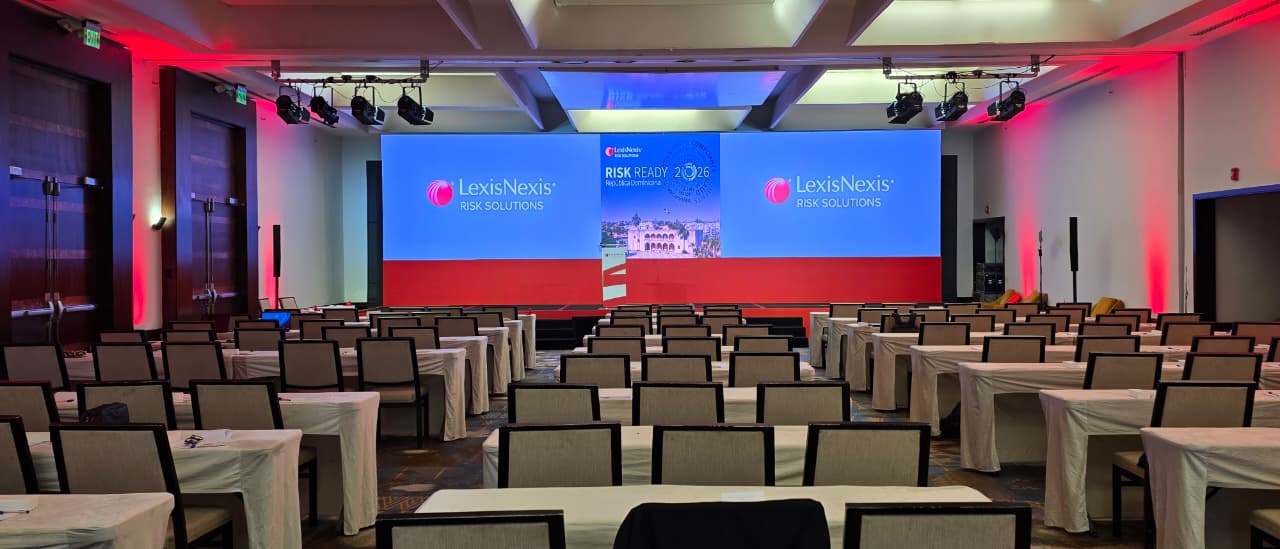 Producción audiovisual de un evento corporativo de Eventix Group
